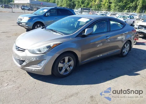 2015 Hyundai Elantra Se из США, поврежденный, VIN 5NPDH4AE6FH617121